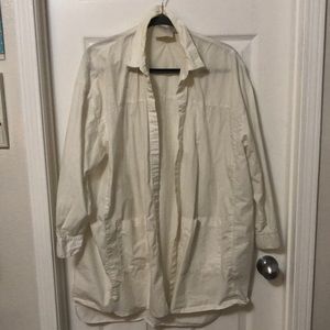 ASOS white oversized shirt